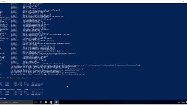 Windows Processes with PowerShell смотреть онлайн