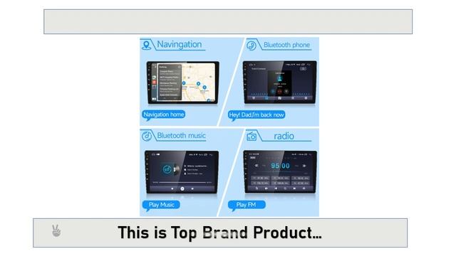 JIUYIN Android 12 Multimedia Car Stereo Radio смотреть онлайн