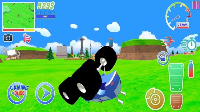 Dude Theft Wars Open World Sandbox - Playing As Police Officer | Android Gameplay HD смотреть онлайн