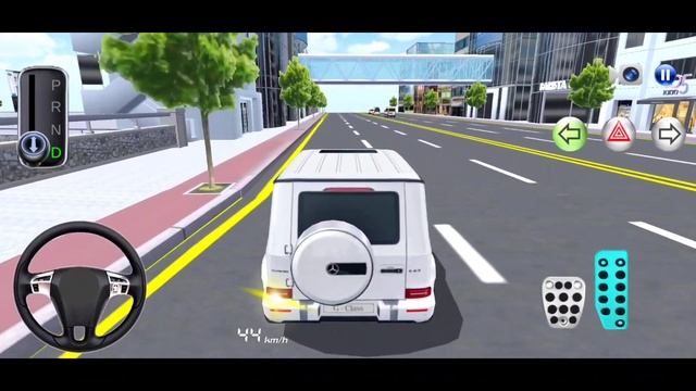 3D Driving Class 💥 Mercedes Benz AMG G63 Crazy Drive - Gameplay 29 - Android & IOS GamePlay смотреть онлайн