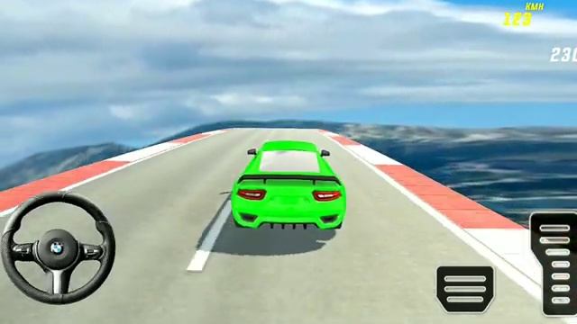Mega Ramp Car Stunt Racing - Ramp Car Racing Game - Car Game - Android Gameplay. смотреть онлайн