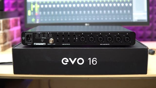 Audient EVO 16 Smart Audio Interface смотреть онлайн