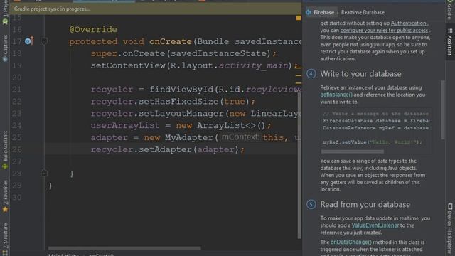 Query FirebaseDatabase in Android смотреть онлайн