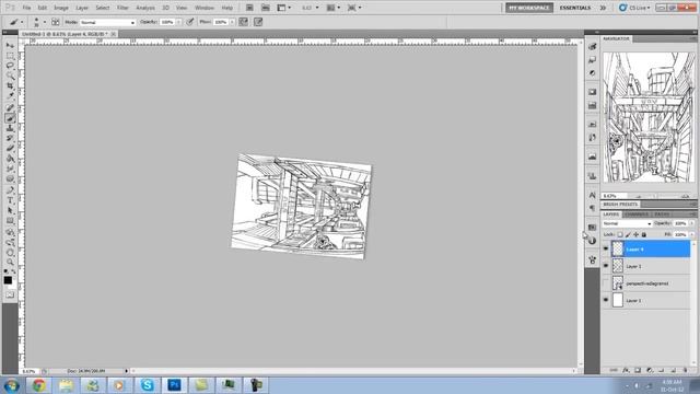 Let's Draw Backgrounds | Semi-Futuristic City | # 2 смотреть онлайн