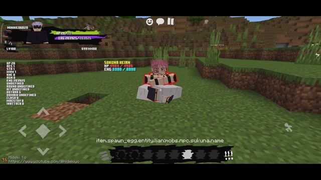 Jujutsu Kaisen mod for your Minecraft PE || [Jujutsu Beyond] for 1.20+