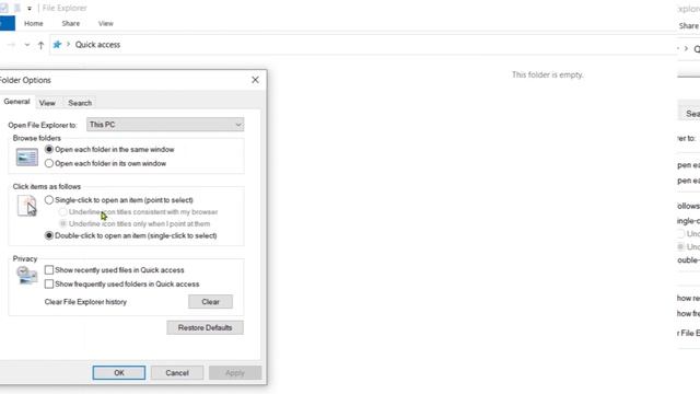 Quick Access not Showing Recent Files & Frequent Folders in File Explorer Windows 10 & 11 FIX смотреть онлайн