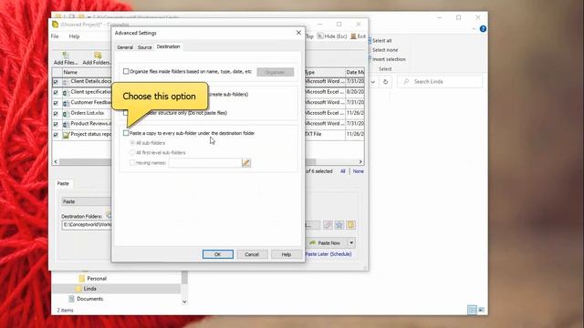 Windows file copy: Copy files to every sub-folder inside the destination folder using Copywhiz смотреть онлайн
