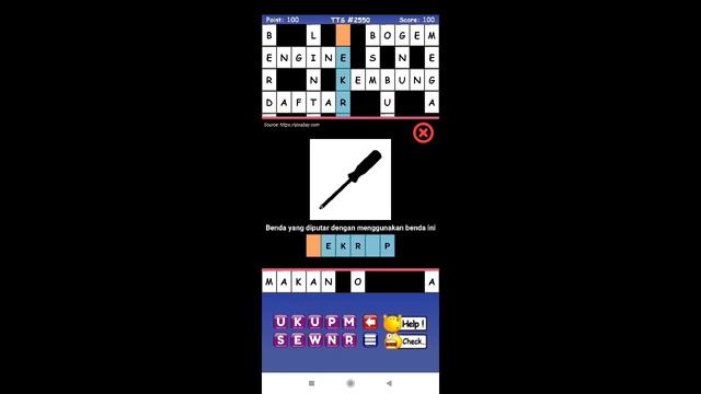 Game Teka-Teki Silang TTS Joykeratif untuk Android смотреть онлайн