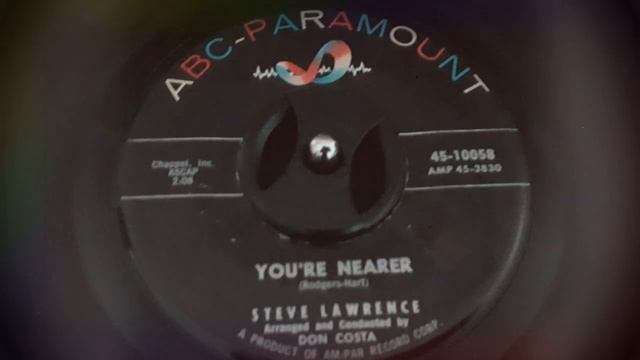Steve Lawrence - You're Nearer (1959) смотреть онлайн