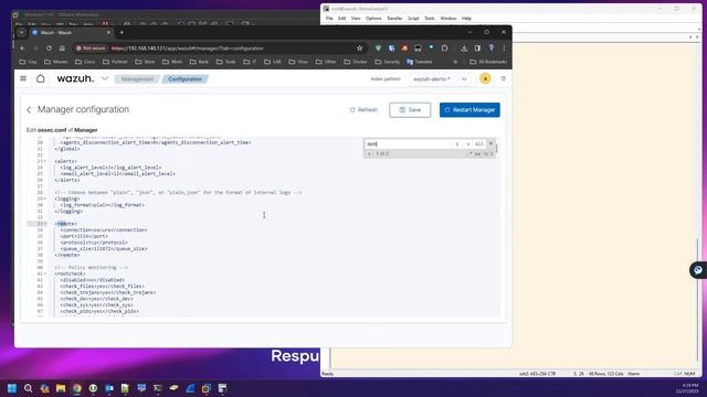 Configuring Syslog and Log Archives on the Wazuh server. (Part2) смотреть онлайн