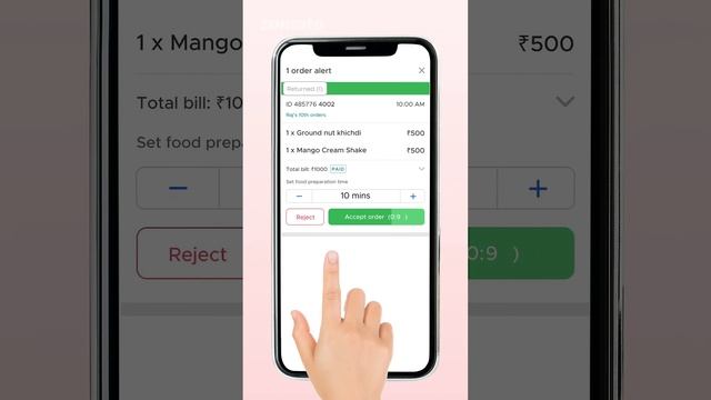 How to accept Orders on the Restaurant Partner App | Grow With Zomato смотреть онлайн