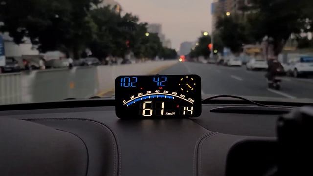 AkaBane Digital GPS Speedometer Heads up Display 5.5" Car HUD (G10) смотреть онлайн