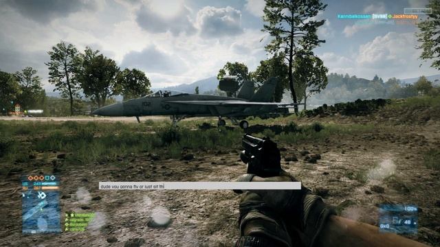 BF3 Beta, PC, 1080p, ultra settings, Caspion Border, Jet hogging.wmv смотреть онлайн