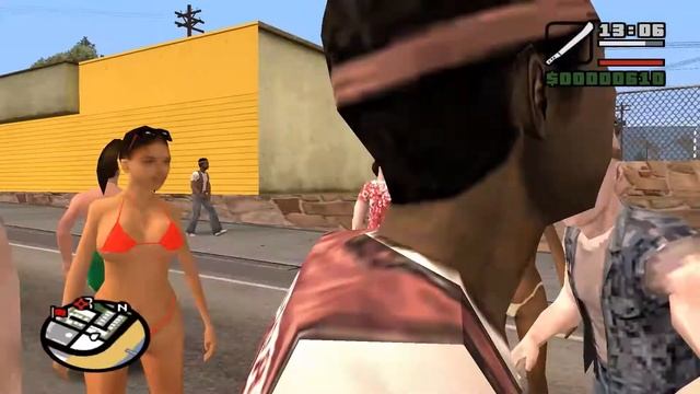 GTA San Andreas - Warriors vs. Turnbull AC's смотреть онлайн
