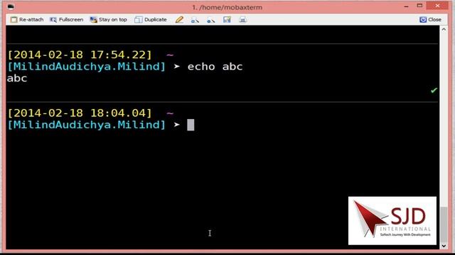 Unix Hindi Tutorial Series Video 4 : How to use echo command of unix смотреть онлайн