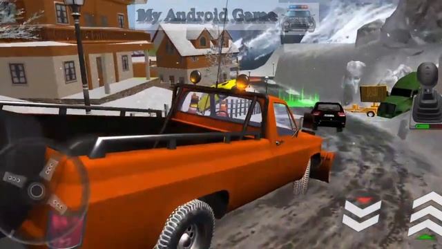 Winter Clearing Snow And Parking Game With Truck Snow Plow / Android Game смотреть онлайн