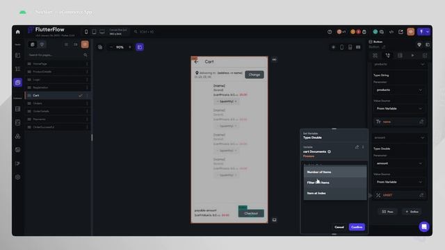 E-Commerce App Development - FlutterFlow | Online Shopping App for Android & iOS | Part 4 смотреть онлайн