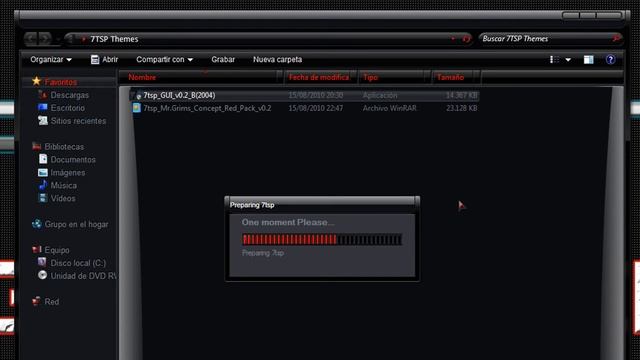 Windows 7 Super Pack de Transformacion Instalable Consept Desing Red Tema Excelente смотреть онлайн