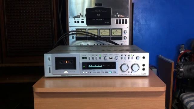 AKAI GX-90, 3 головки, сковозной канал смотреть онлайн