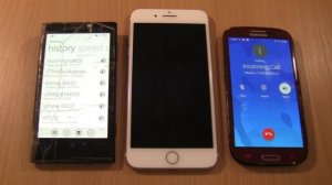 Incoming call & Outgoing call at the Same Time  Nokia Lumia 1020+Iphone 7 plus+s3 android 11