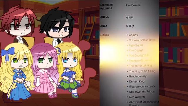 Реакция на Ким Докчу (вч) /manhwa React To Kim Dokja (orv)