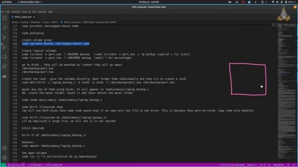 Create BTRFS RAID1 inside a single LUKS container - Single password method!
