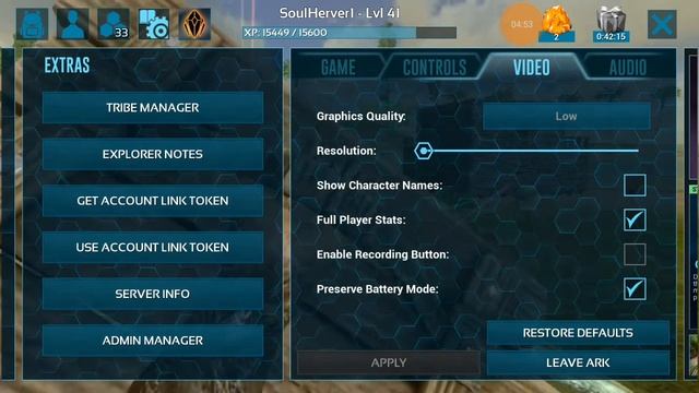 Configuraciones recomendadas para ARK mobile смотреть онлайн