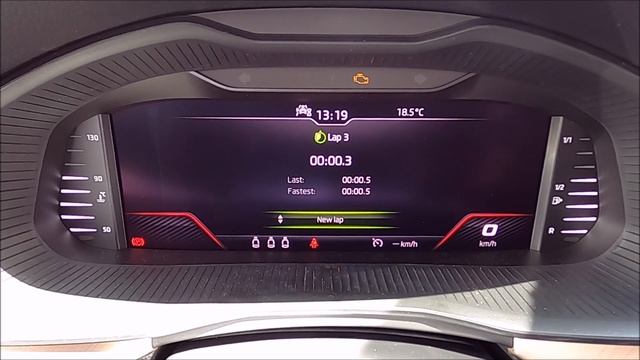 Skoda Kamiq, MY2020 - lap timer activation - vključitev štoparice смотреть онлайн