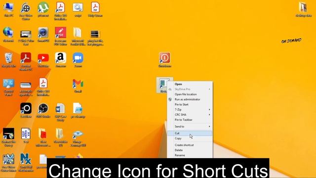 Quickly Shutdown using shortcut on windows 10 /8/7 ||one click shutdown||fast shutdown in windows 1 смотреть онлайн