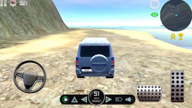 Offroad Patriot Police Jeep Drive - Driving Simulator 3D - Android GamePlay смотреть онлайн