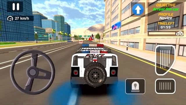 Police Car Chase Cop Driving Simulator - Extreme Driving Car Racing - Android Gameplay смотреть онлайн