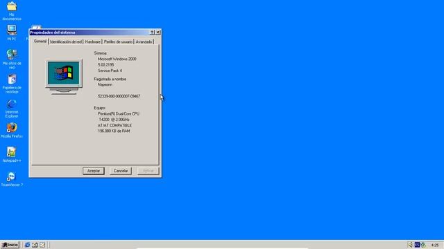 Windows 2000 Lite SPanish in VirtualBox! смотреть онлайн