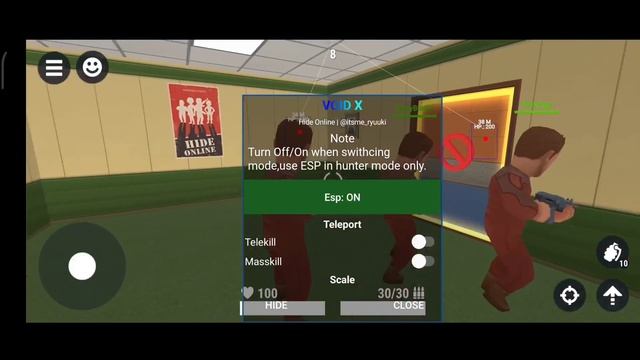 Hide online mod menu v4.9.3| смотреть онлайн