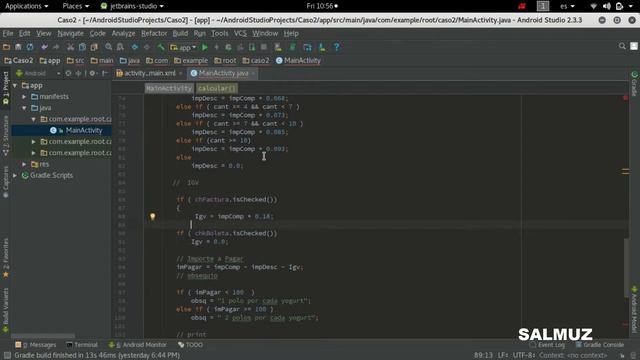 Caso 2 Android Studio (Radio Button, CheckBox) Part 3 Final смотреть онлайн