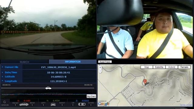 vehicle camera with GPS logger.avi смотреть онлайн