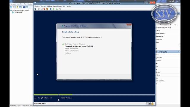 Hyper-V - Instalar Windows Server 2012 смотреть онлайн