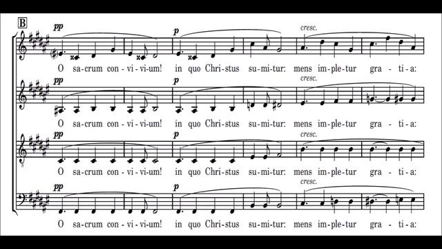 Olivier Messiaen - O Sacrum Convivium (Tenor) смотреть онлайн