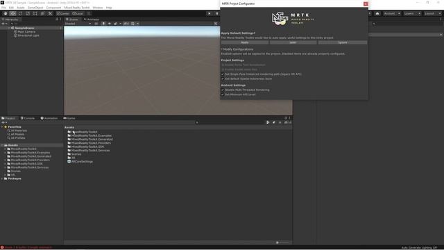MRTK(Mixed Reality Tool Kit) AR Interactions Using Unity3D - AR Foundation (ARCore/ARKit) | Part1 смотреть онлайн