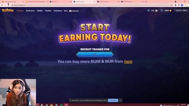 Beginners Walkthrough on Play to Earn CRYPTO BUNICORN смотреть онлайн