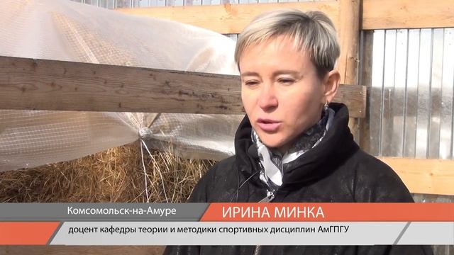 Иппотерапия в г. Комсомольске-на-Амуре. Репортаж местного телевидения 