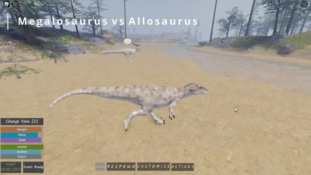 Megalosaurus Showcase|Dinosaur world mobile| смотреть онлайн