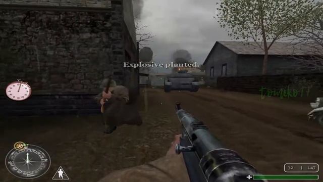 Call of Duty: United Offensive - Soviet Mission #2: Ponyri (codename ponyri) смотреть онлайн