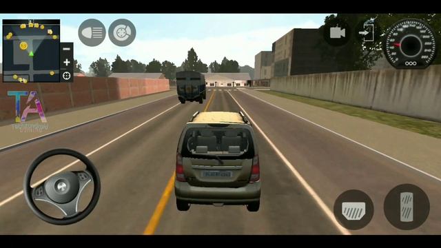 Indian Car Simulator 3D - Driving Maruti Suzuki Wagon R - Car Games Android Gameplay смотреть онлайн