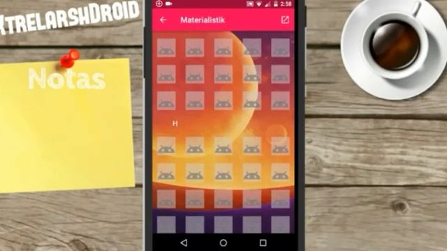 Top 5 Icon pack para Android 2016 !! смотреть онлайн
