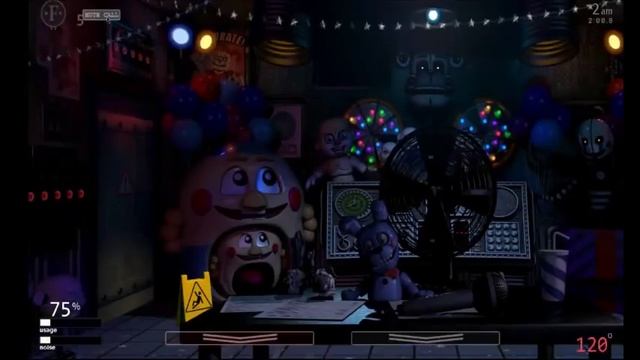 Ultimate Custom Night - FNAF 1 Challenge смотреть онлайн