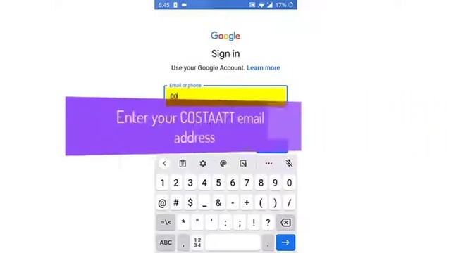 COSTAATT How to add a Gmail account to your phone - Android🤖 смотреть онлайн