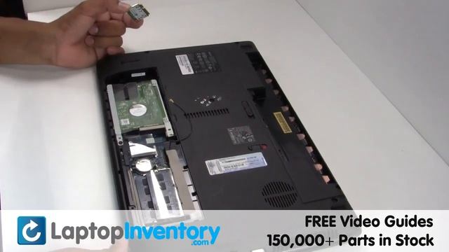 Acer Aspire 5536 7736 WIFI Replacement Guide Installation Upgrade -Wireless Card смотреть онлайн