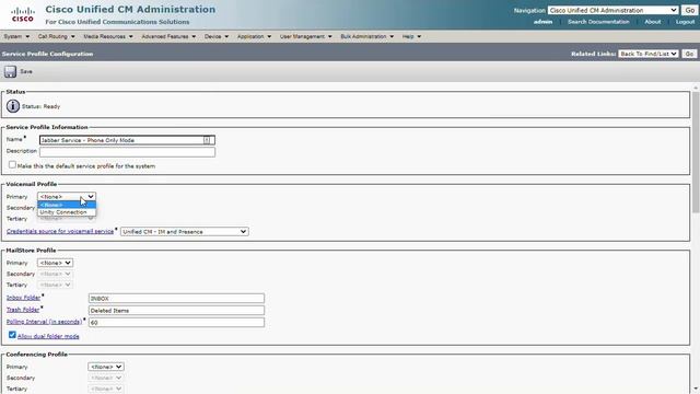 Jabber - Set IM-Only and Phone-Only Mode Options смотреть онлайн