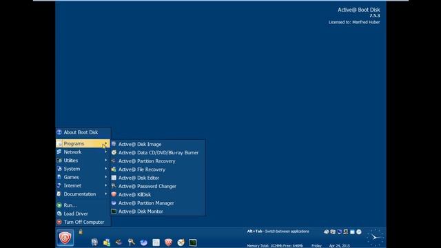 How To Clear Password Use ActiveBootDisk