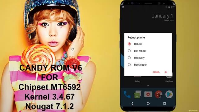 [MT6592] Candy ROM v6.1 for Kernel 3.4.67 Nougat 7.1.2 (E313) смотреть онлайн
